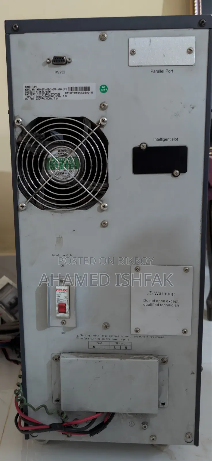 MaxGreen 6KVA Online UPS – For Sale