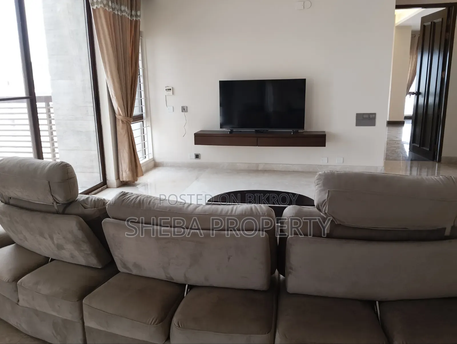 Furnished 4bdrm Apartment in Baridhara for Rent