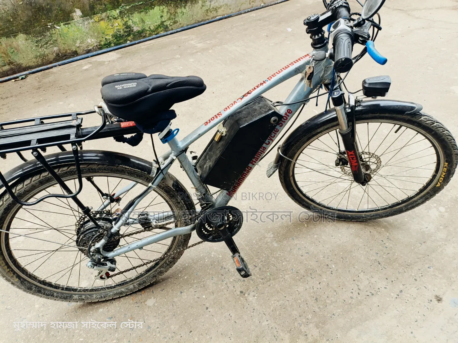 Electric Bicycle, runs 40 km, new motor, new battery, Oil Brake