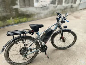 Electric Bicycle, runs 40 km, new motor, new battery, Oil Brake