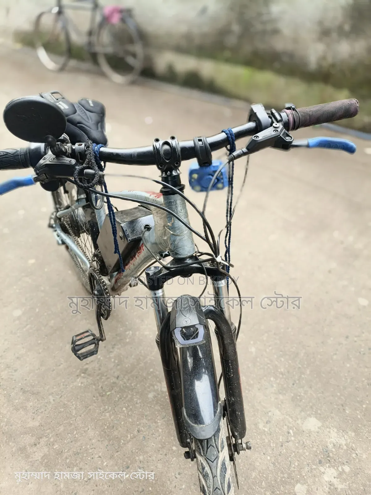 Electric Bicycle, runs 40 km, new motor, new battery, Oil Brake
