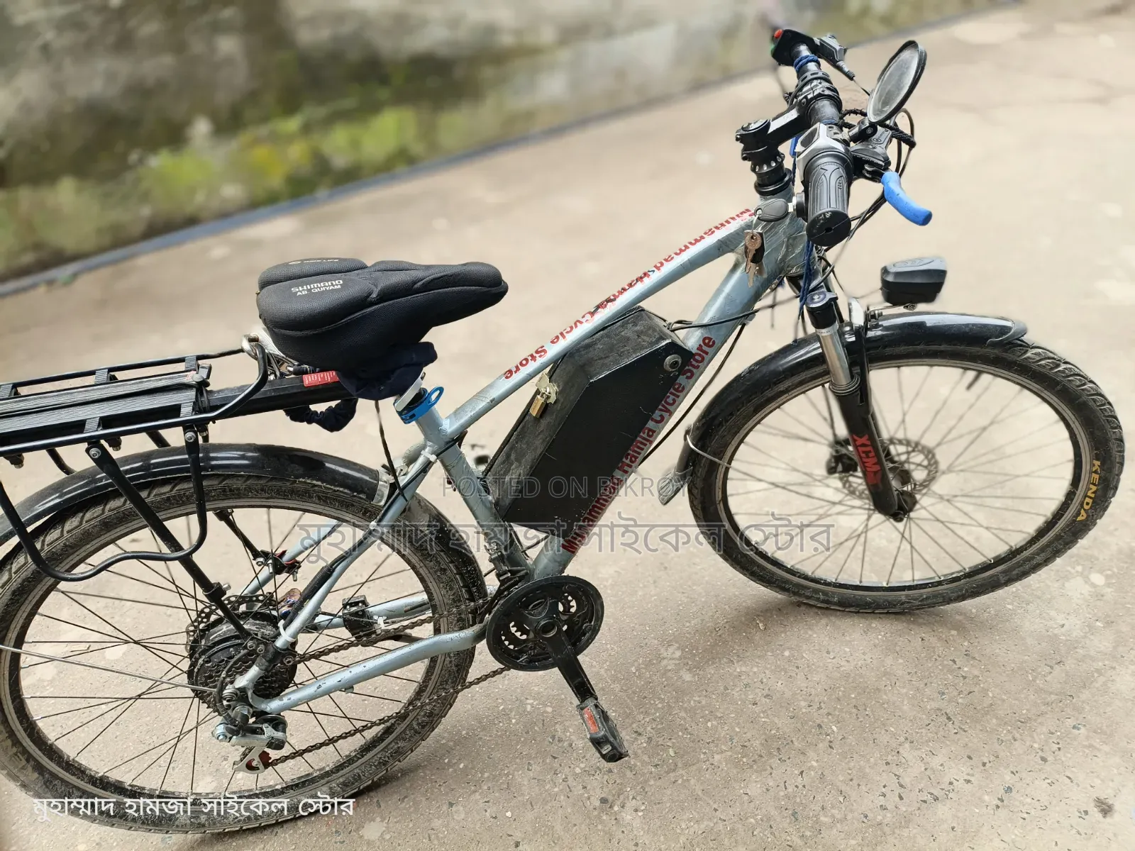 Electric Bicycle, runs 40 km, new motor, new battery, Oil Brake
