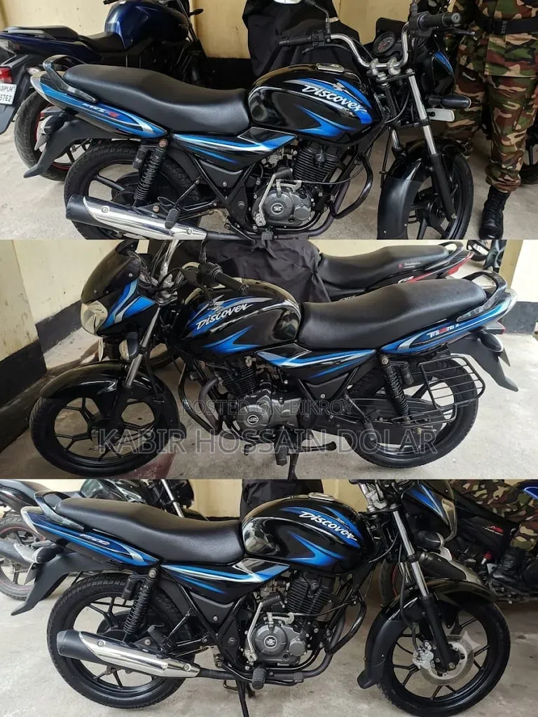 Bajaj Discover 100 2012 Blue