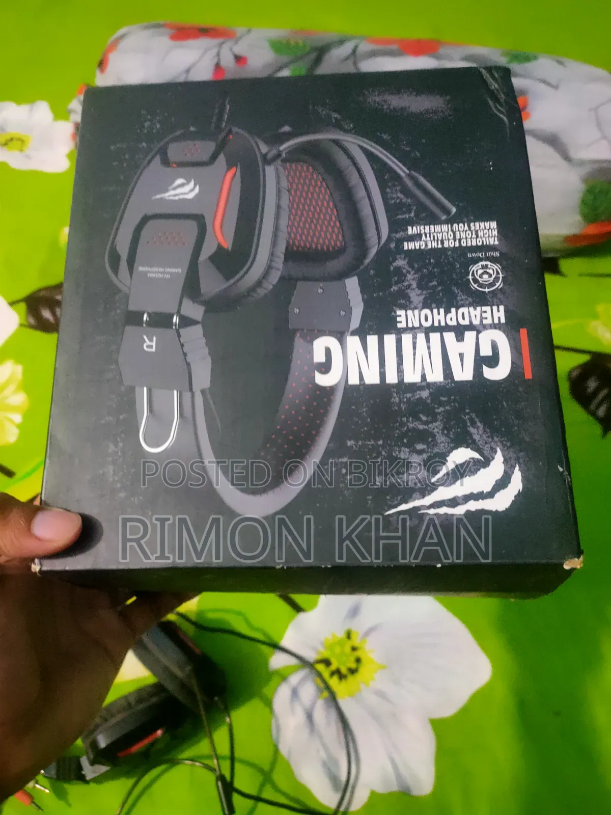 HV-H2168d Gaming Headphone  | 40mm Speaker | 3.5mm + USB