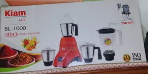 Kiam BL-1000 4 in 1 Mixer Grinder 750W – 6 Months Used, Like New