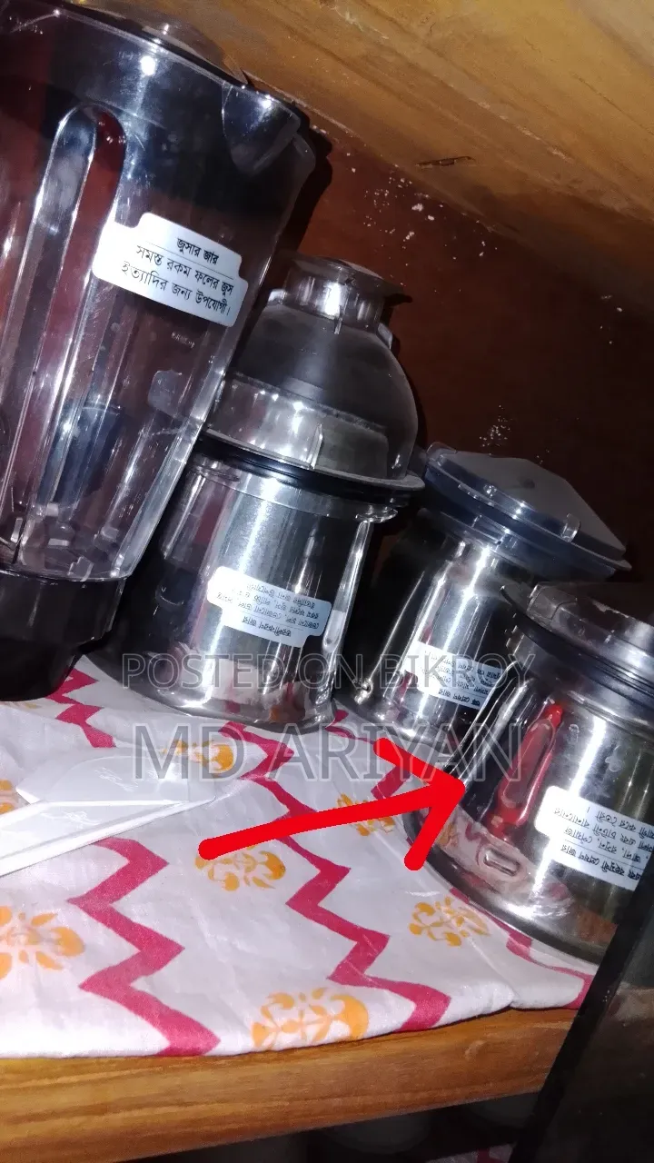 Kiam BL-1000 4 in 1 Mixer Grinder 750W – 6 Months Used, Like New