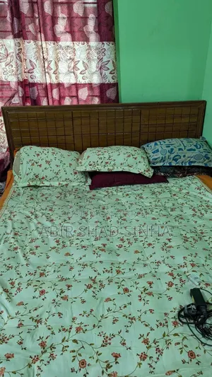 6/7 Akashmoni Wooden Bed,