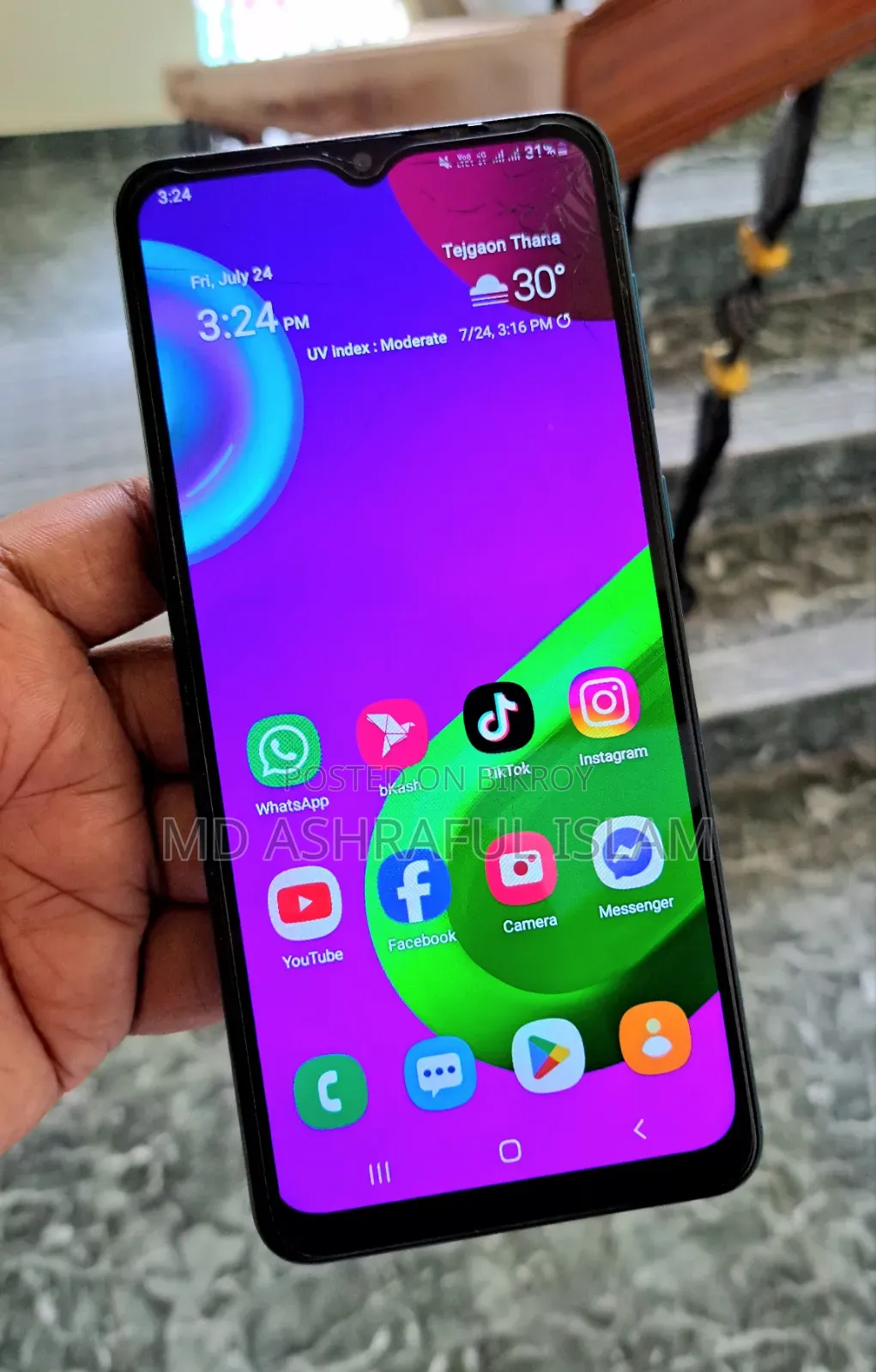 Samsung Galaxy M02 32 GB Blue
