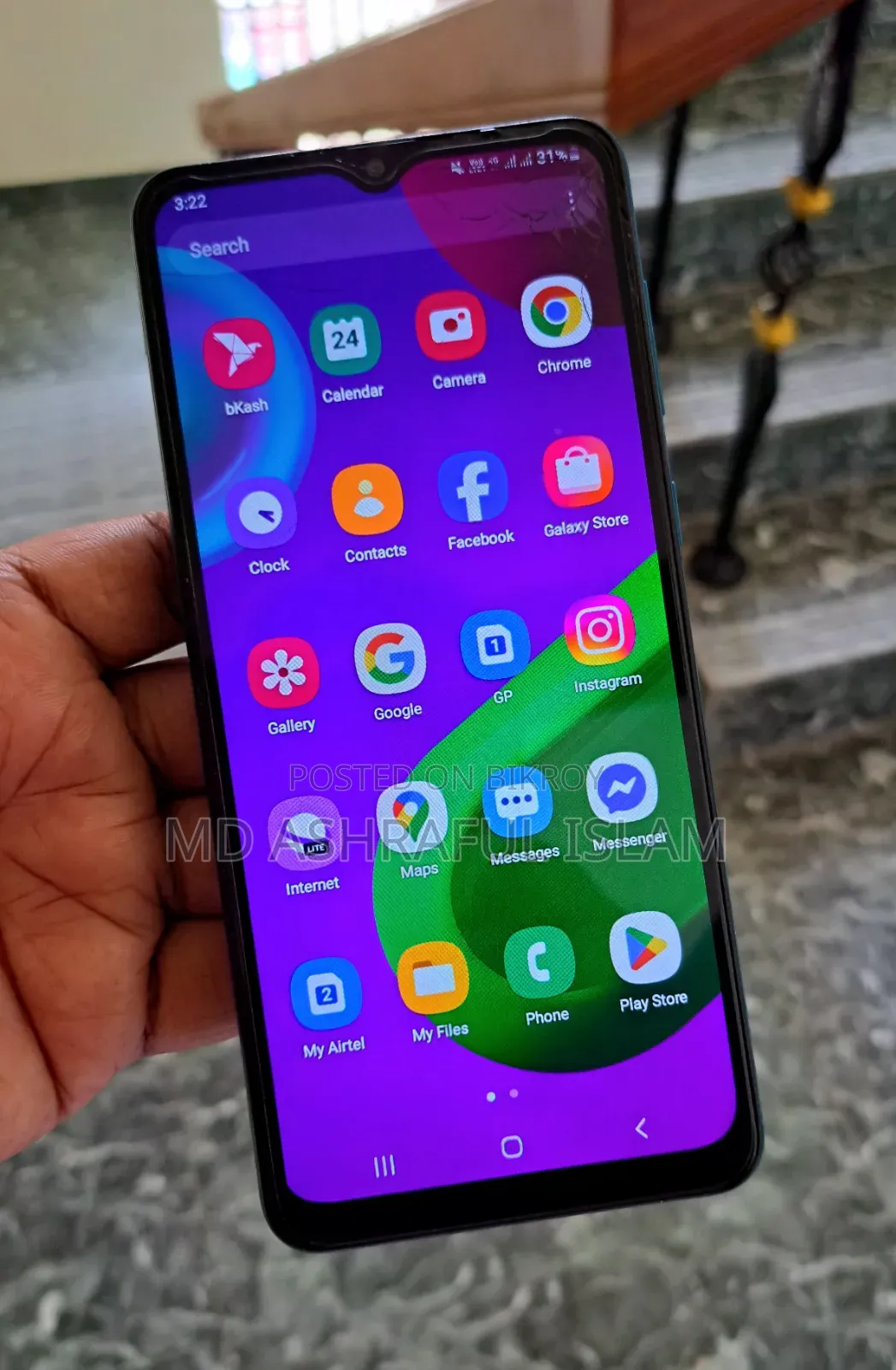 Samsung Galaxy M02 32 GB Blue