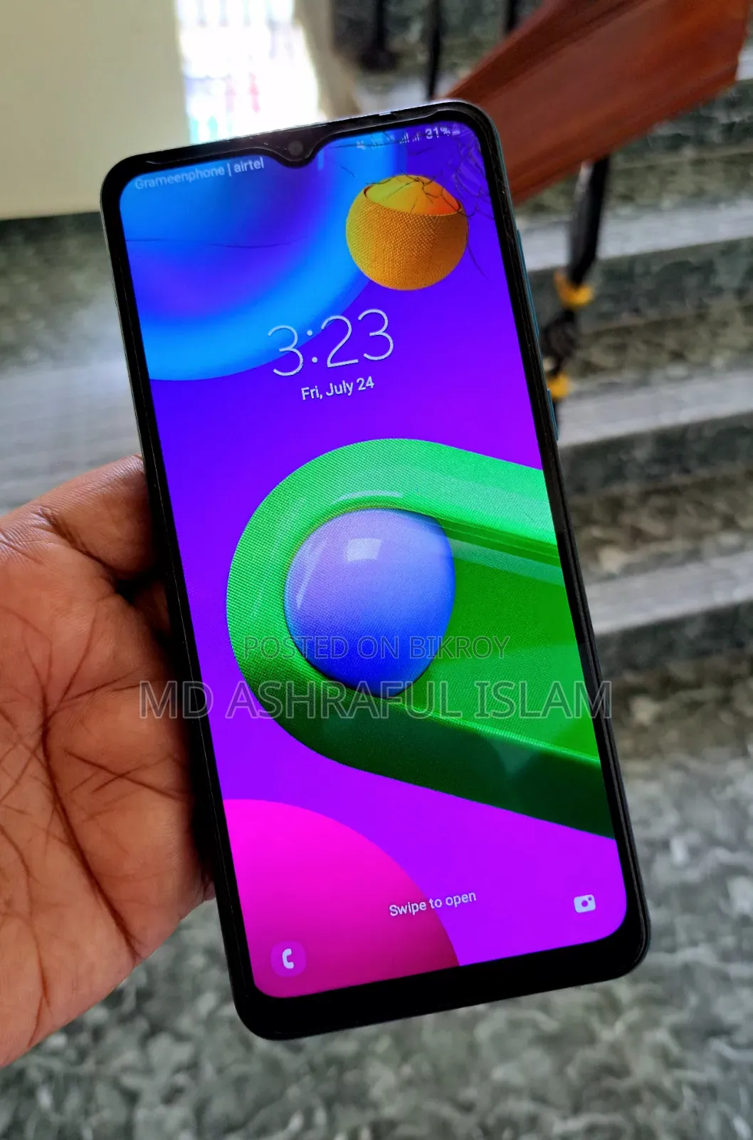 Samsung Galaxy M02 32 GB Blue