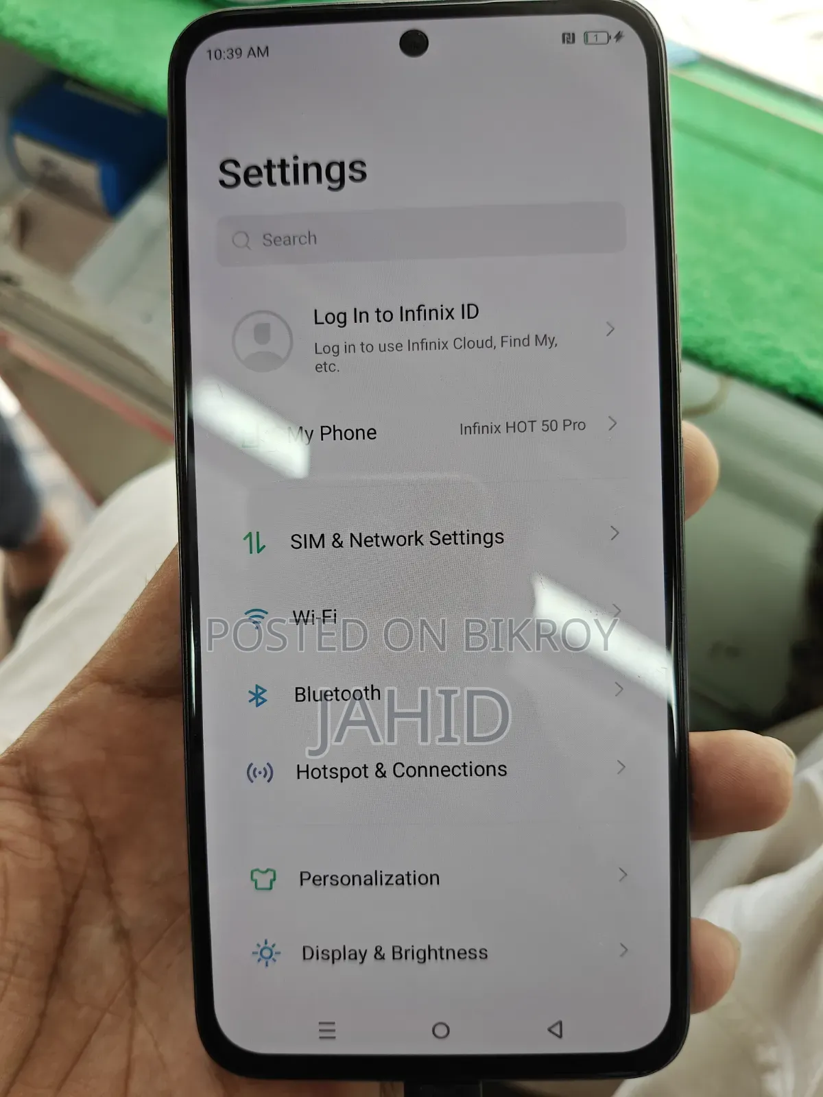 Infinix Hot 50 Pro 256 GB Black