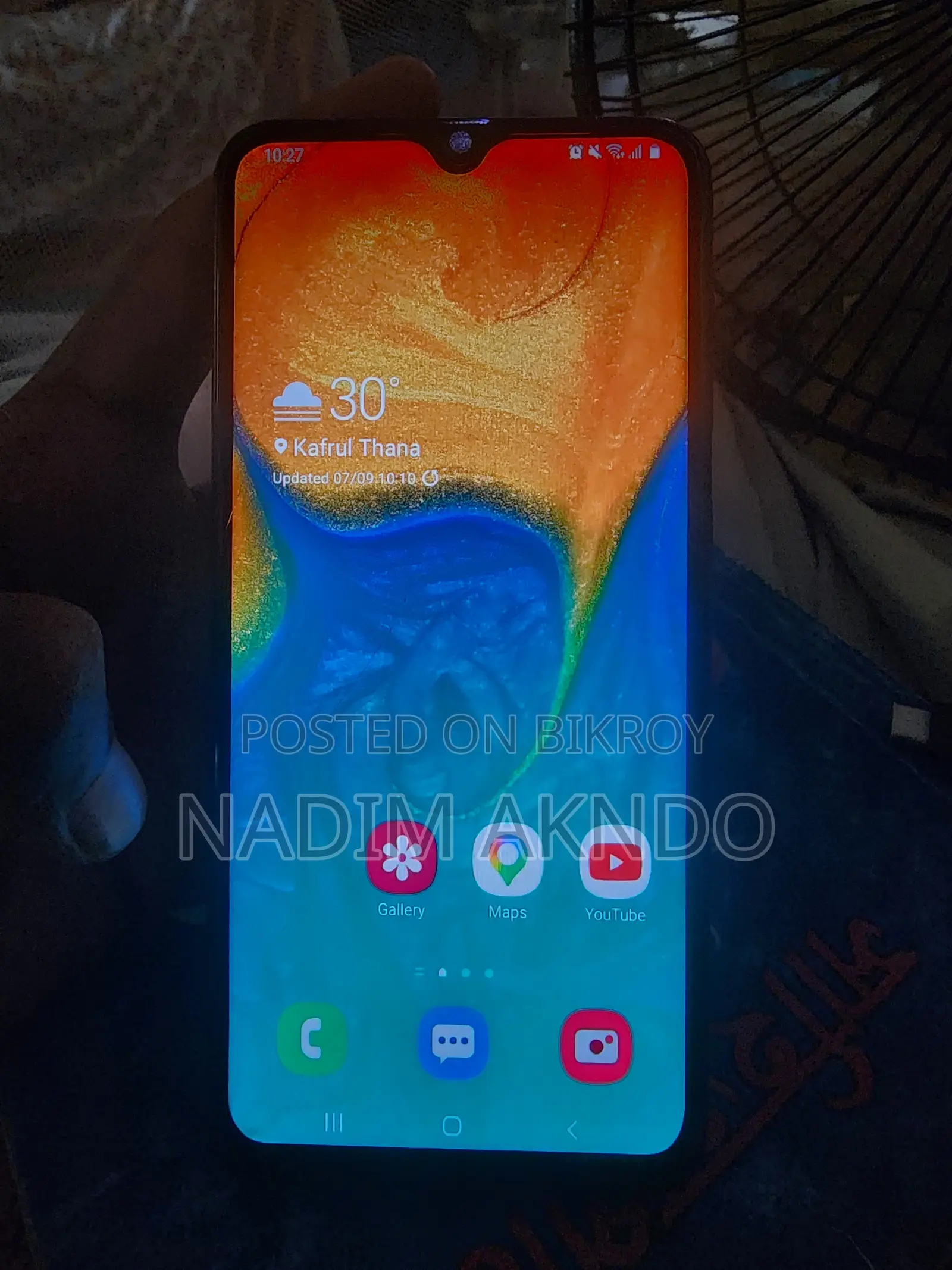নতুন স্যামসাং গ্যালাক্সি এ৩০ ৬৪ জিবি নীল