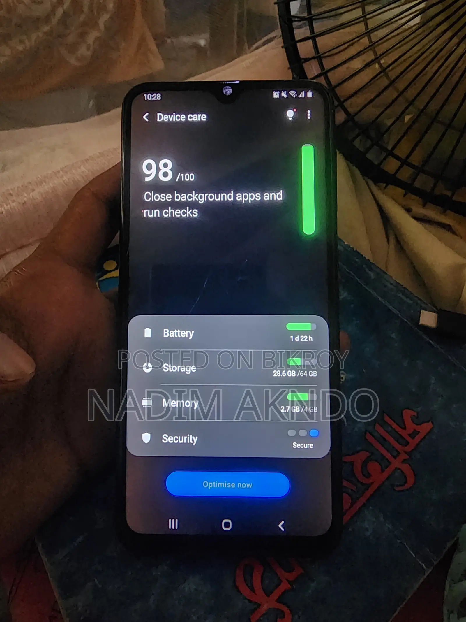 নতুন স্যামসাং গ্যালাক্সি এ৩০ ৬৪ জিবি নীল