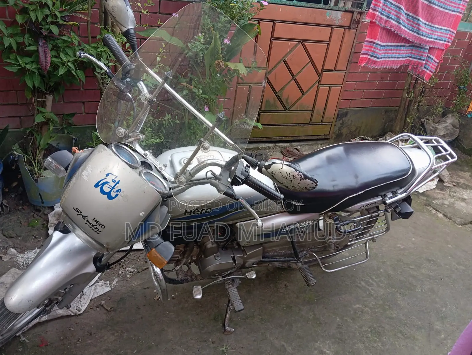 Hero Splendor Pro 2019 Gray