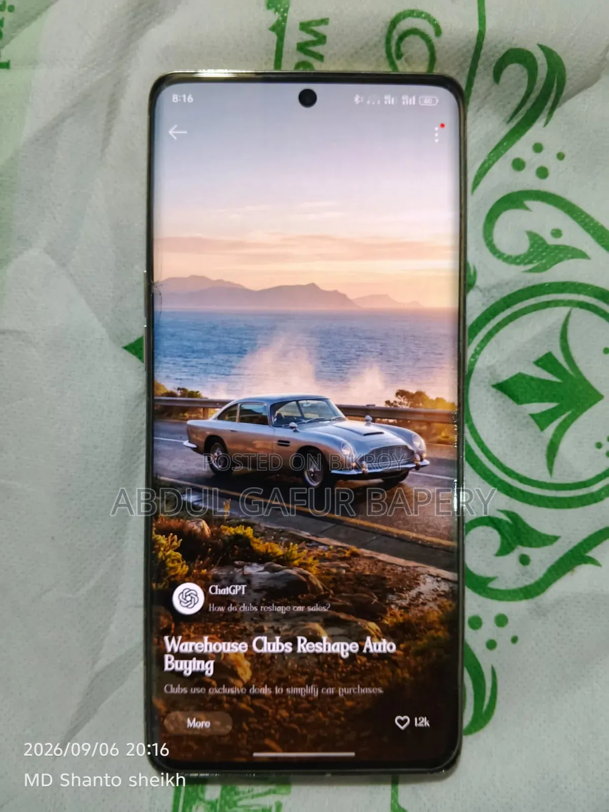 Oppo Reno9 256 GB Rose Gold