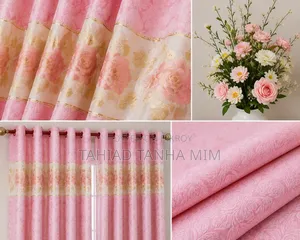 Premium Quality Floral Curtain - Brand New Curtain