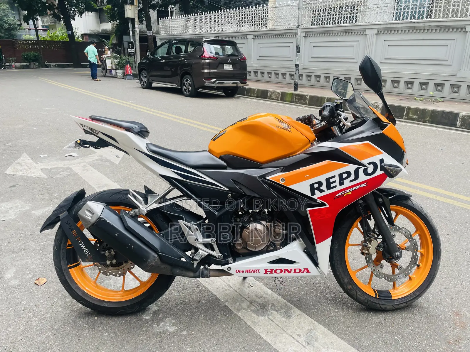 Honda CBR 2019 Orange
