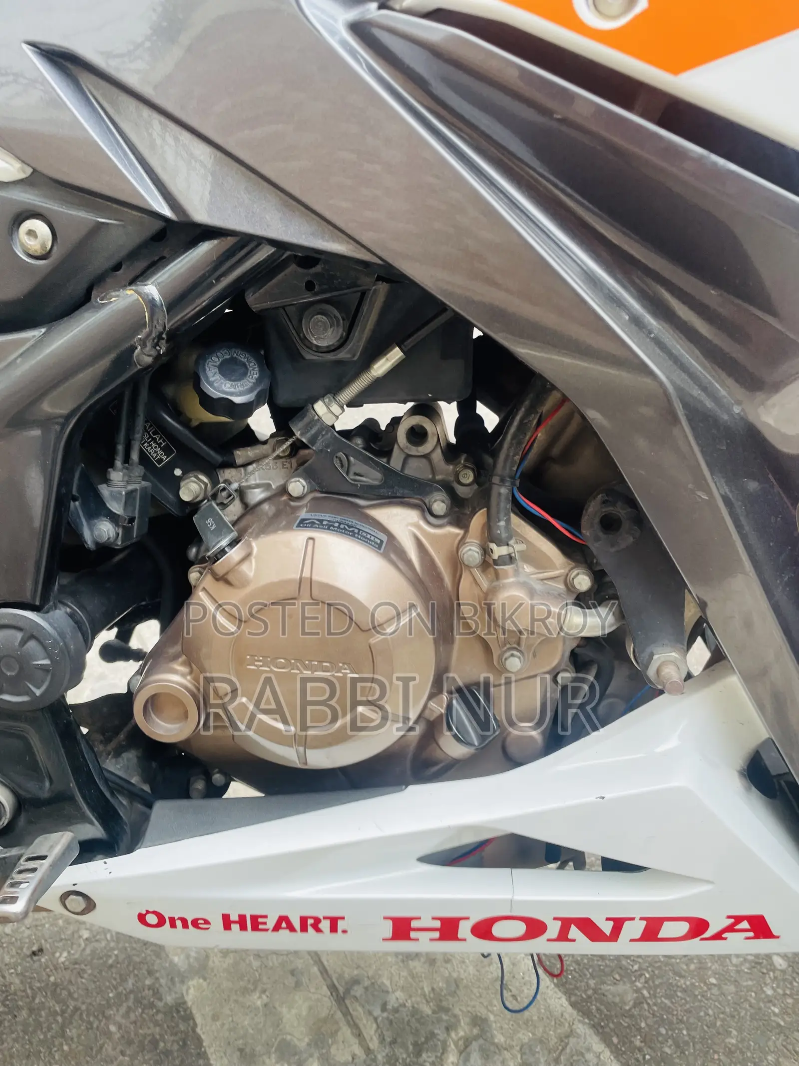 Honda CBR 2019 Orange