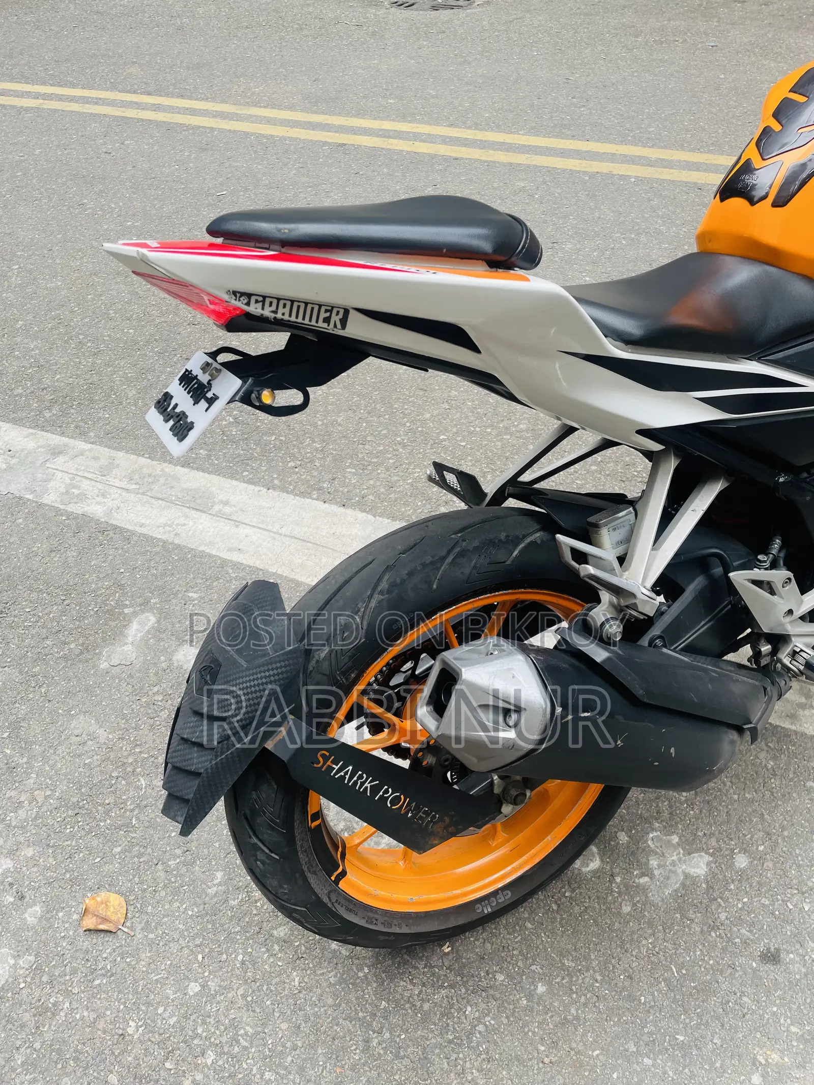 Honda CBR 2019 Orange