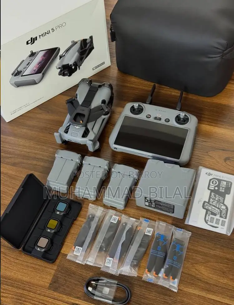 ORIGINAL DJI Mini 5 Pro Fly More Combo Plus 52 Min 3 Batteries