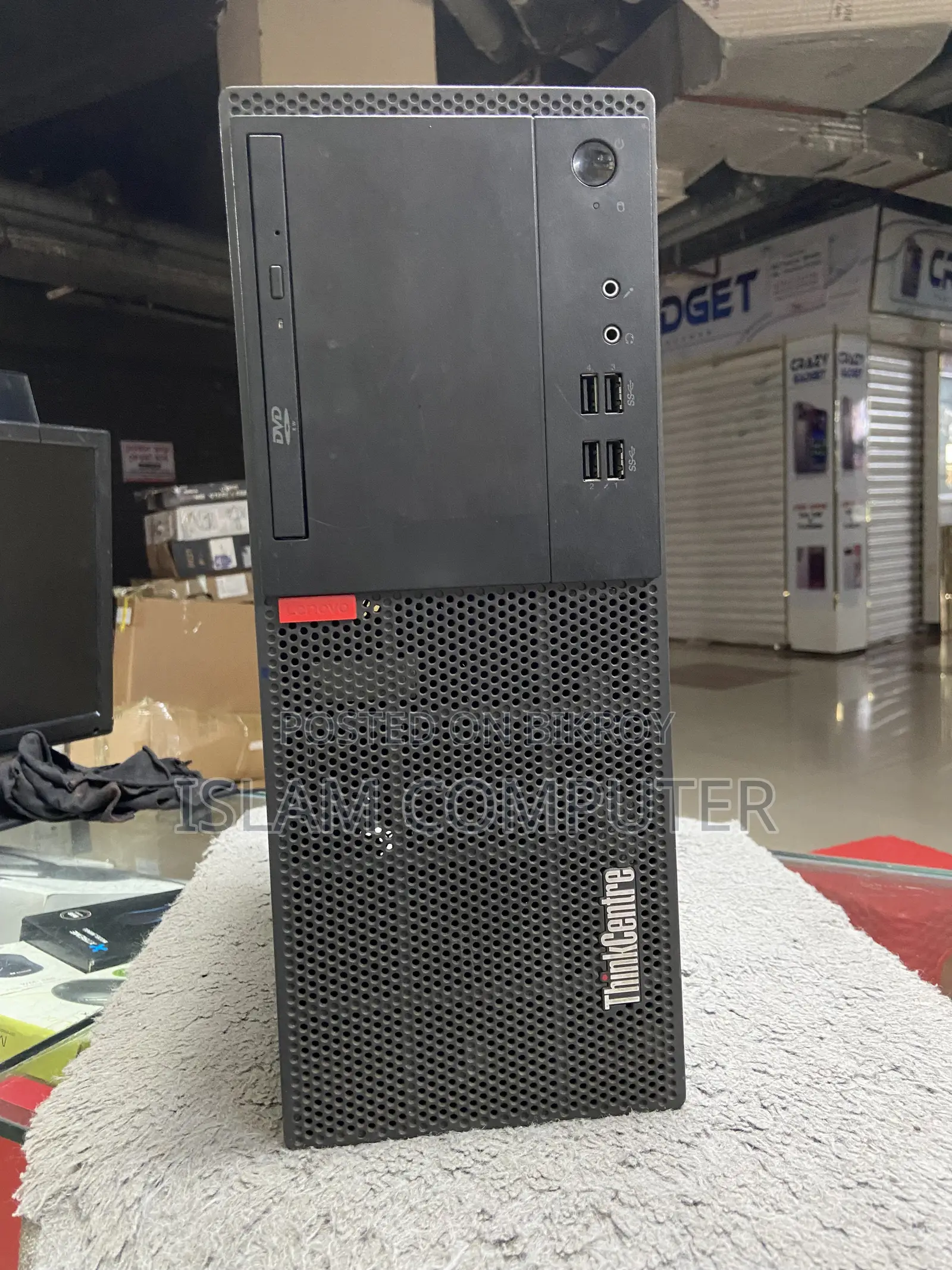 Desktop Computer Lenovo 8GB Intel Core i7 SSD 128GB