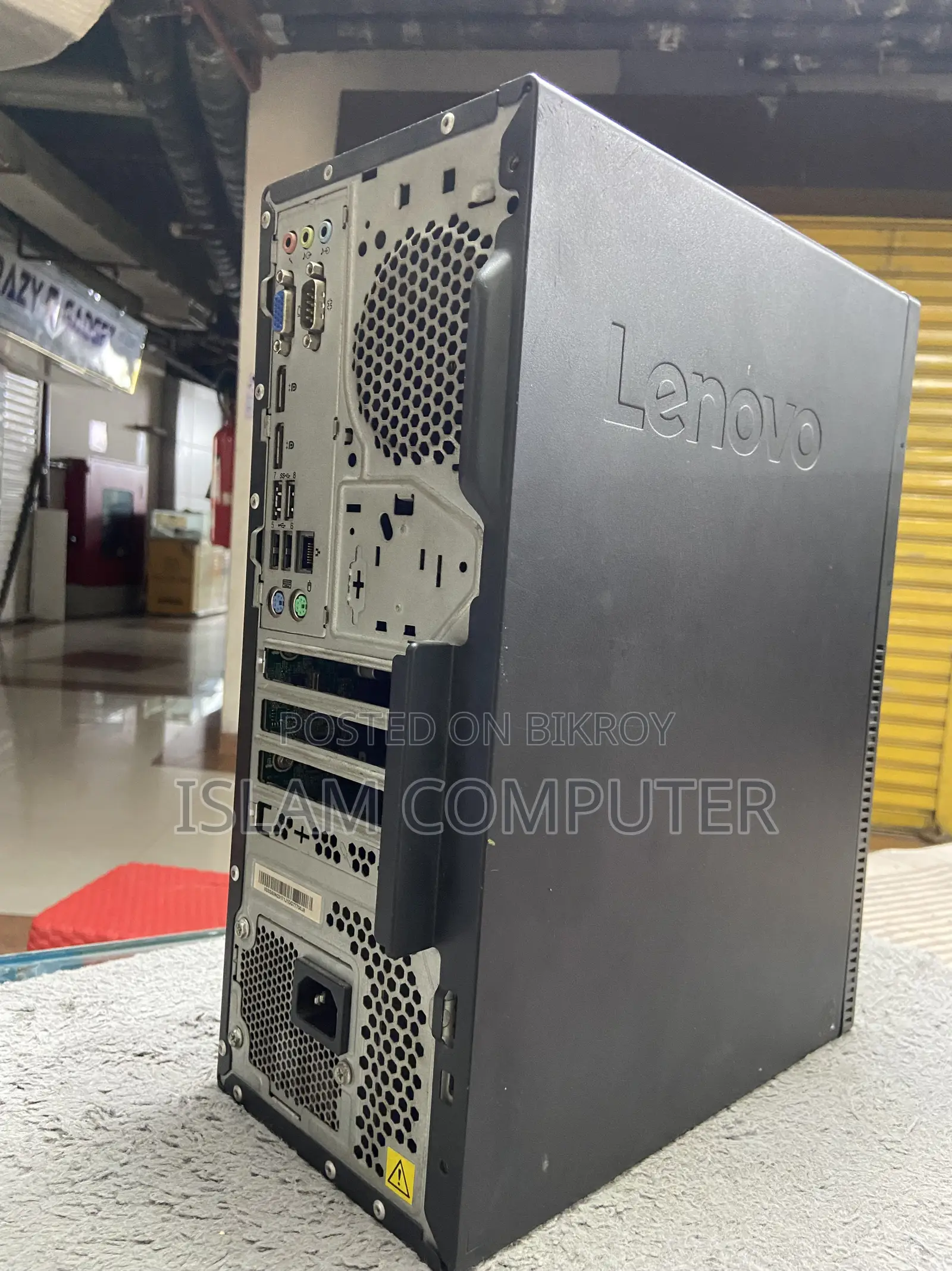 Desktop Computer Lenovo 8GB Intel Core i7 SSD 128GB
