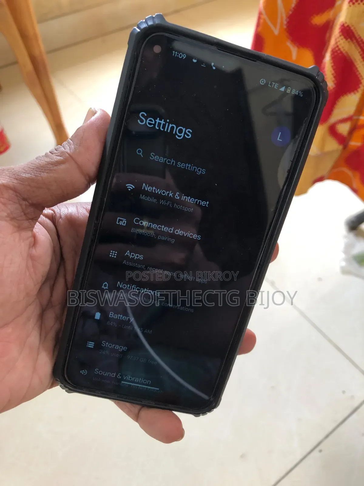 গুগল পিক্সেল ৪এ ৫জি ১২৮ জিবি ব্ল্যাক