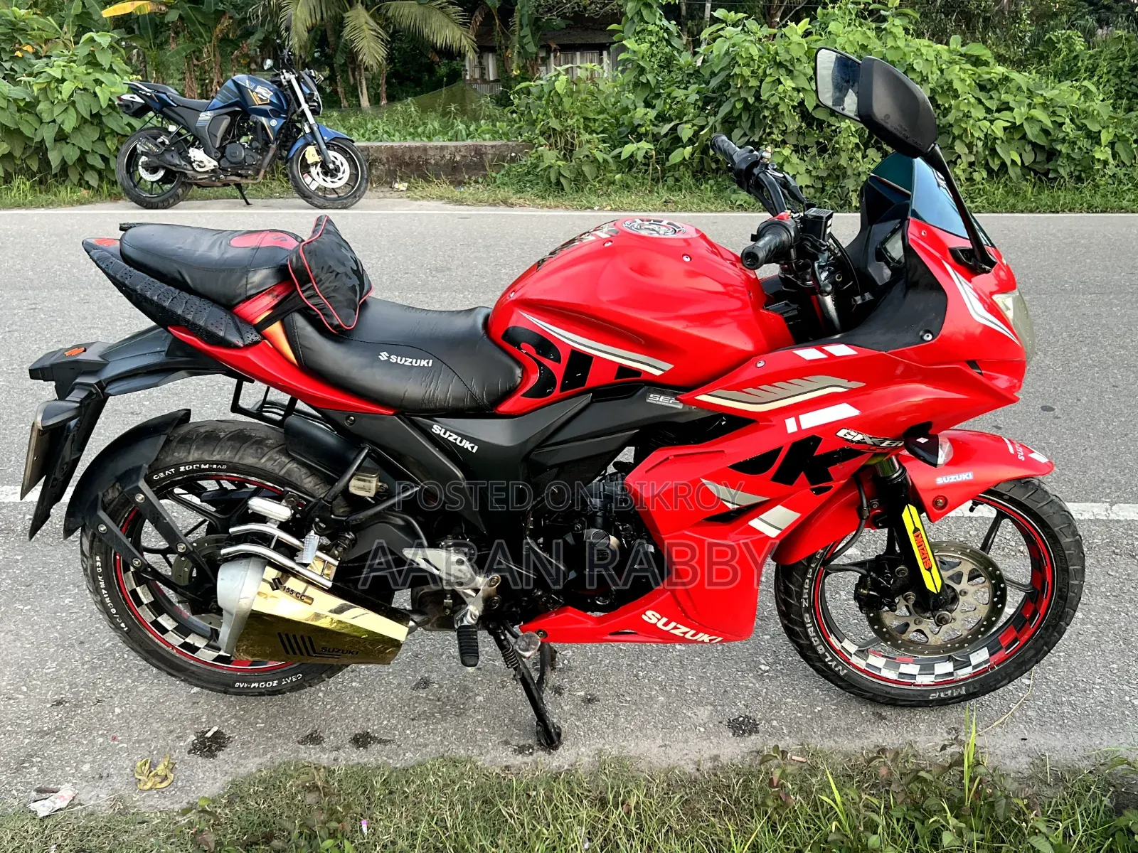 Suzuki Gixxer SF 2017 Red