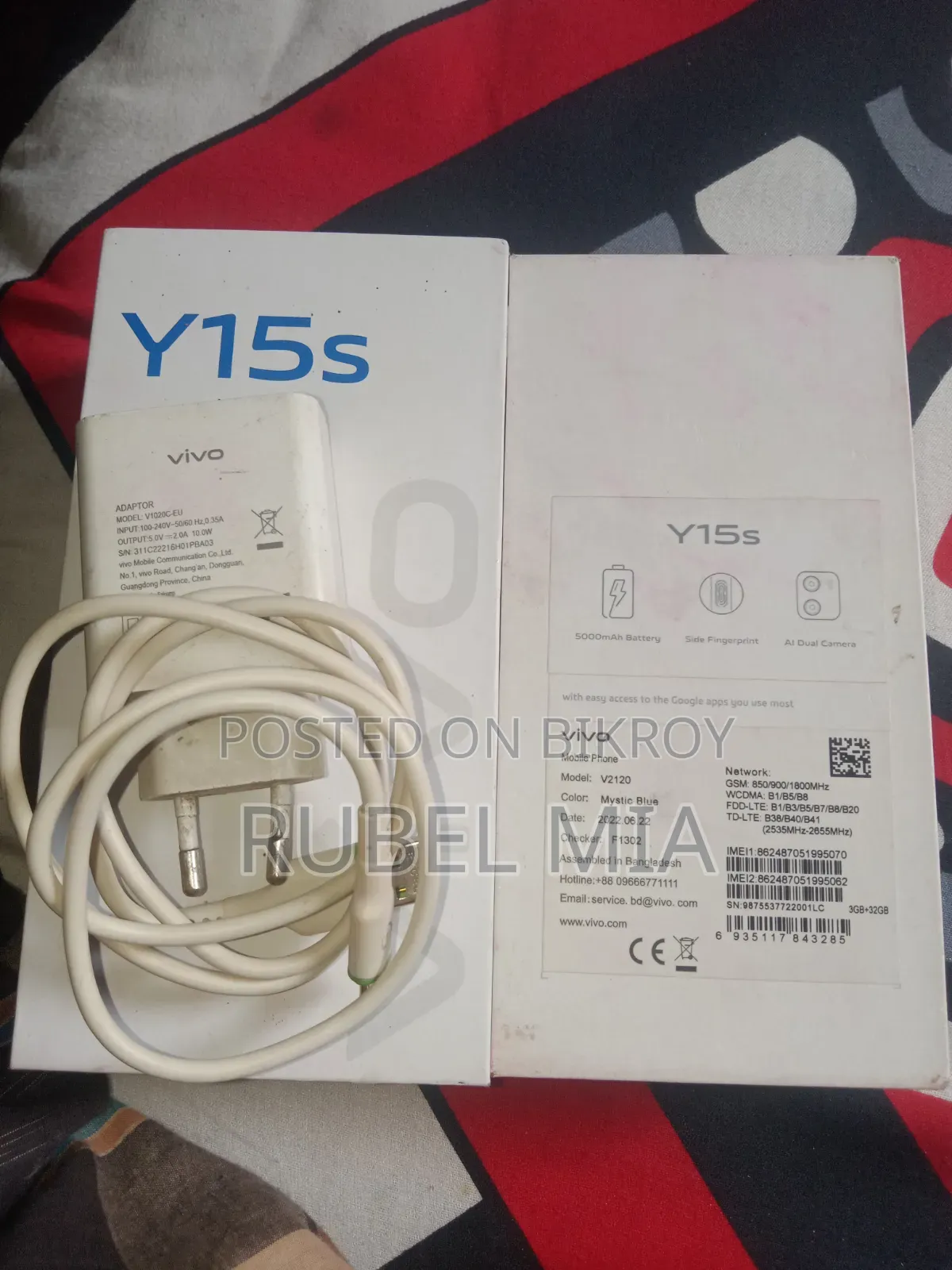 Vivo Y15s 32 GB Graphite