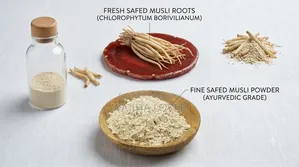শতমূল পাউডার (Shotomul Powder - 100 Gm)(Asparagus Powder)