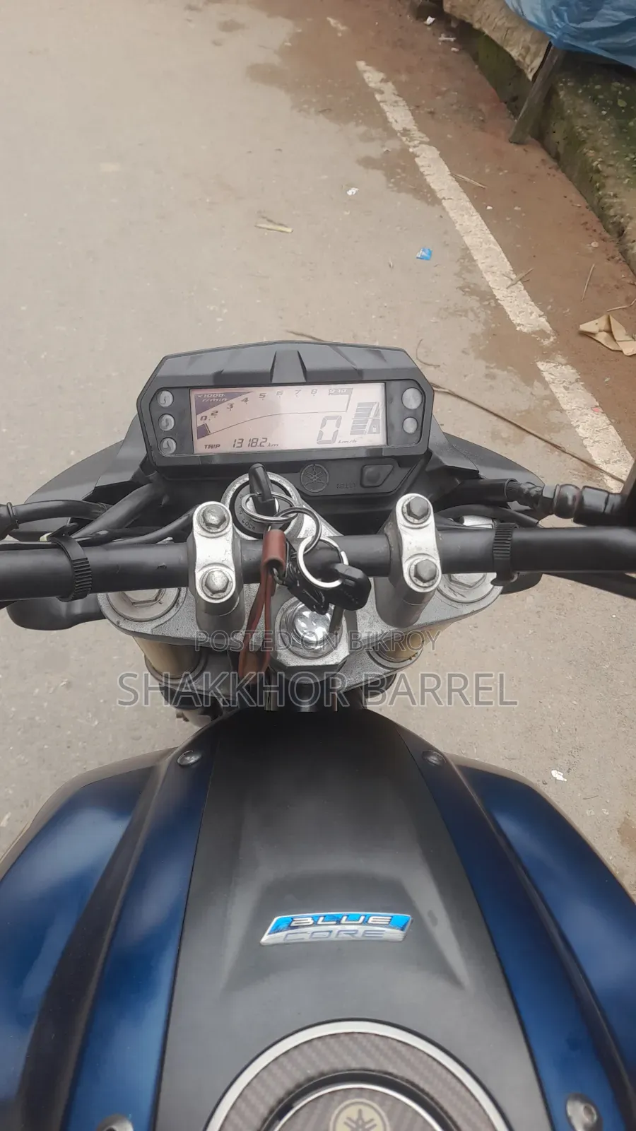 Yamaha FZS V2 2024 Blue