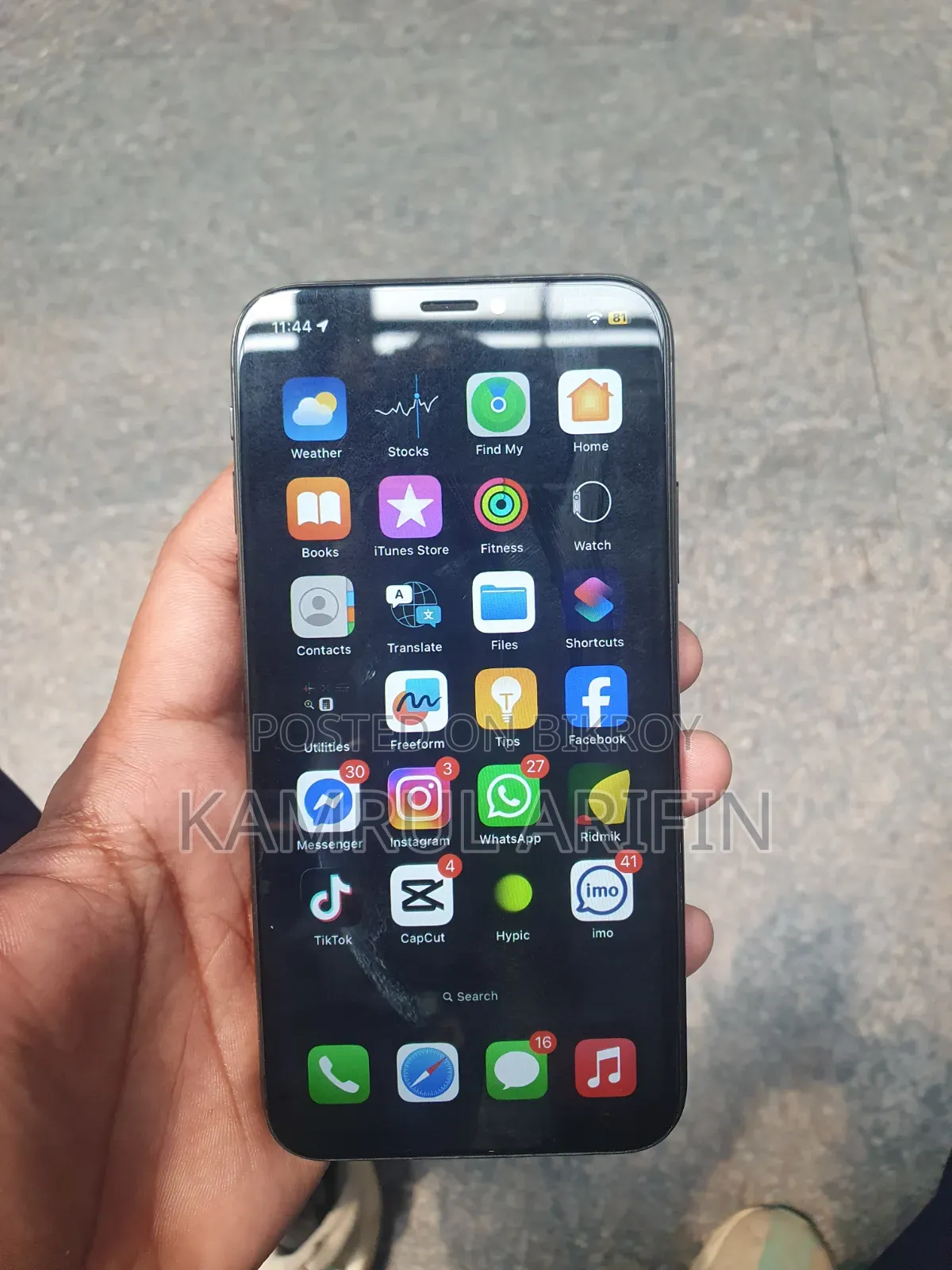 Apple iPhone X 256 GB Black