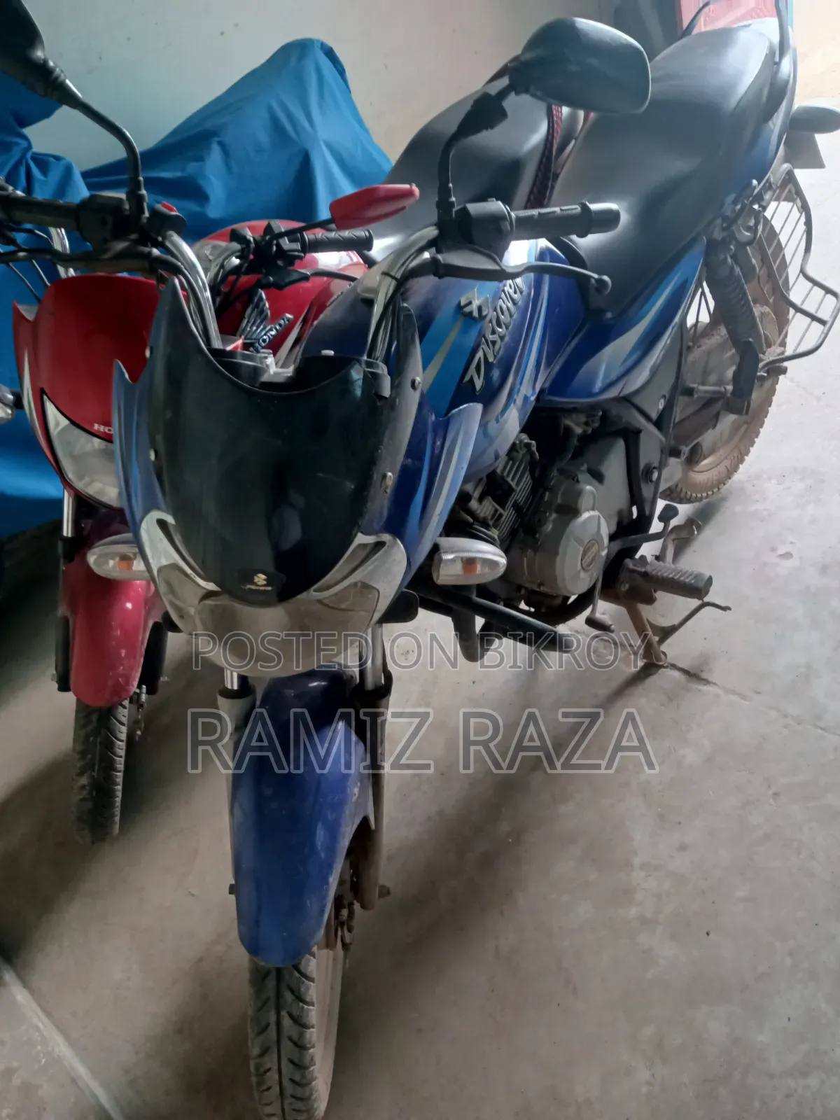 Bajaj Discover 125 2017 Blue