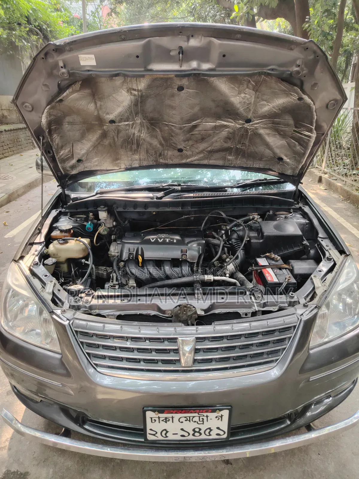 Toyota Premio 1.5 FWD 2003 Gray