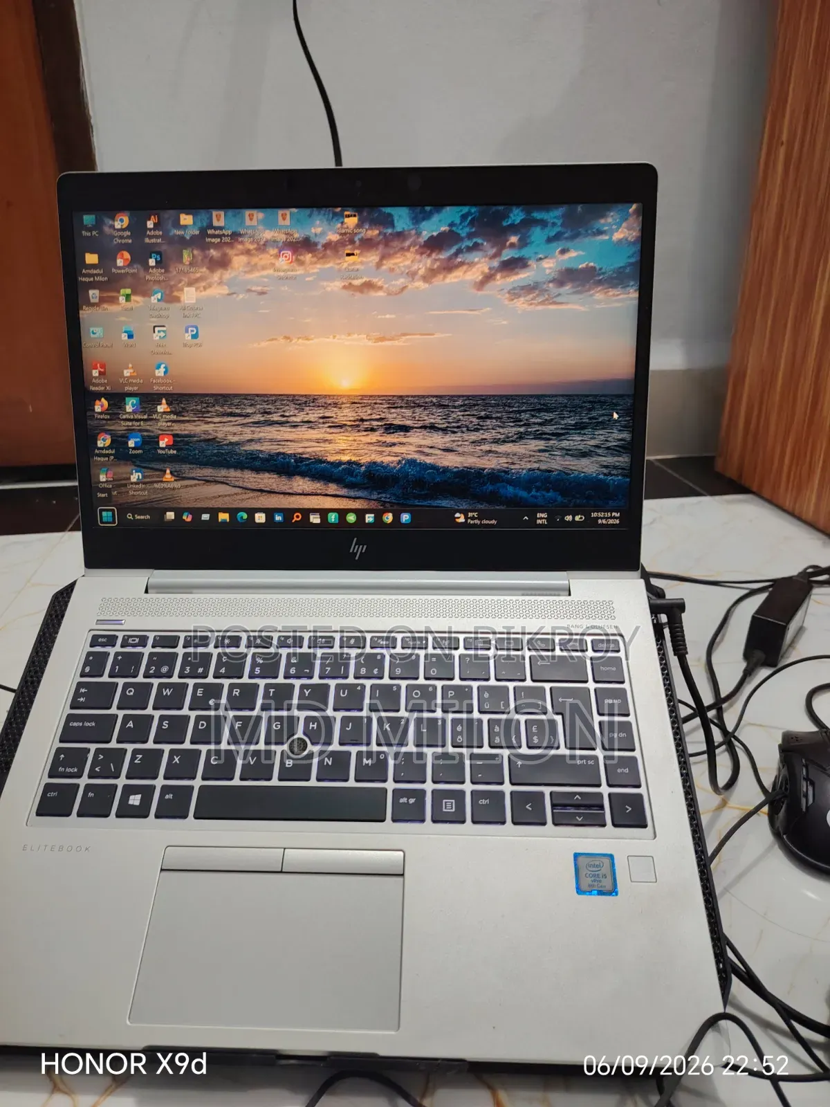 Laptop HP EliteBook 840 G6 16GB Intel Core i5 SSD 256GB