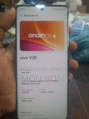 Vivo V30 5G 256 GB Blue