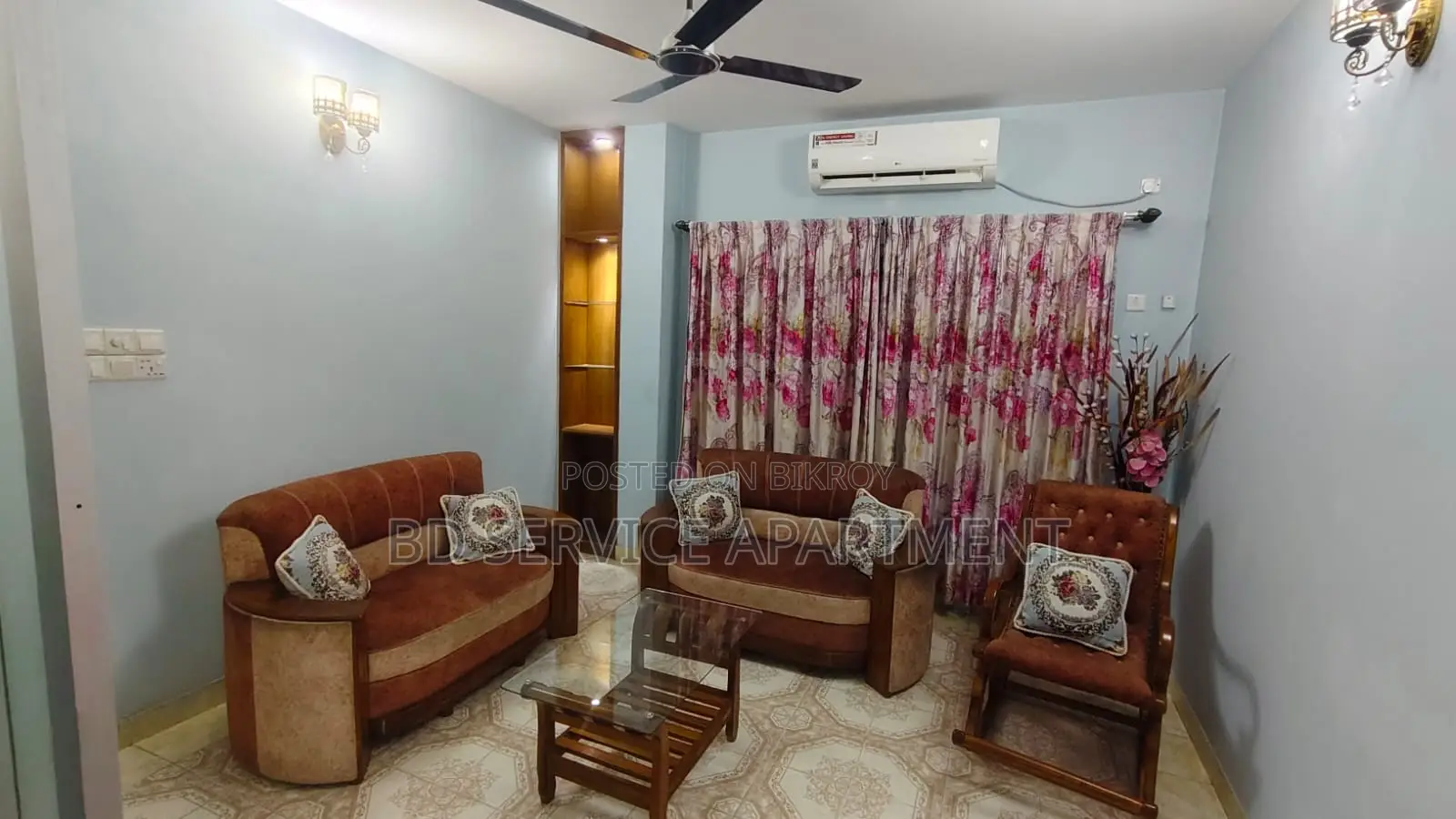 Furnished 2bdrm Apartment in Luxury Fully, Uttara for Rent