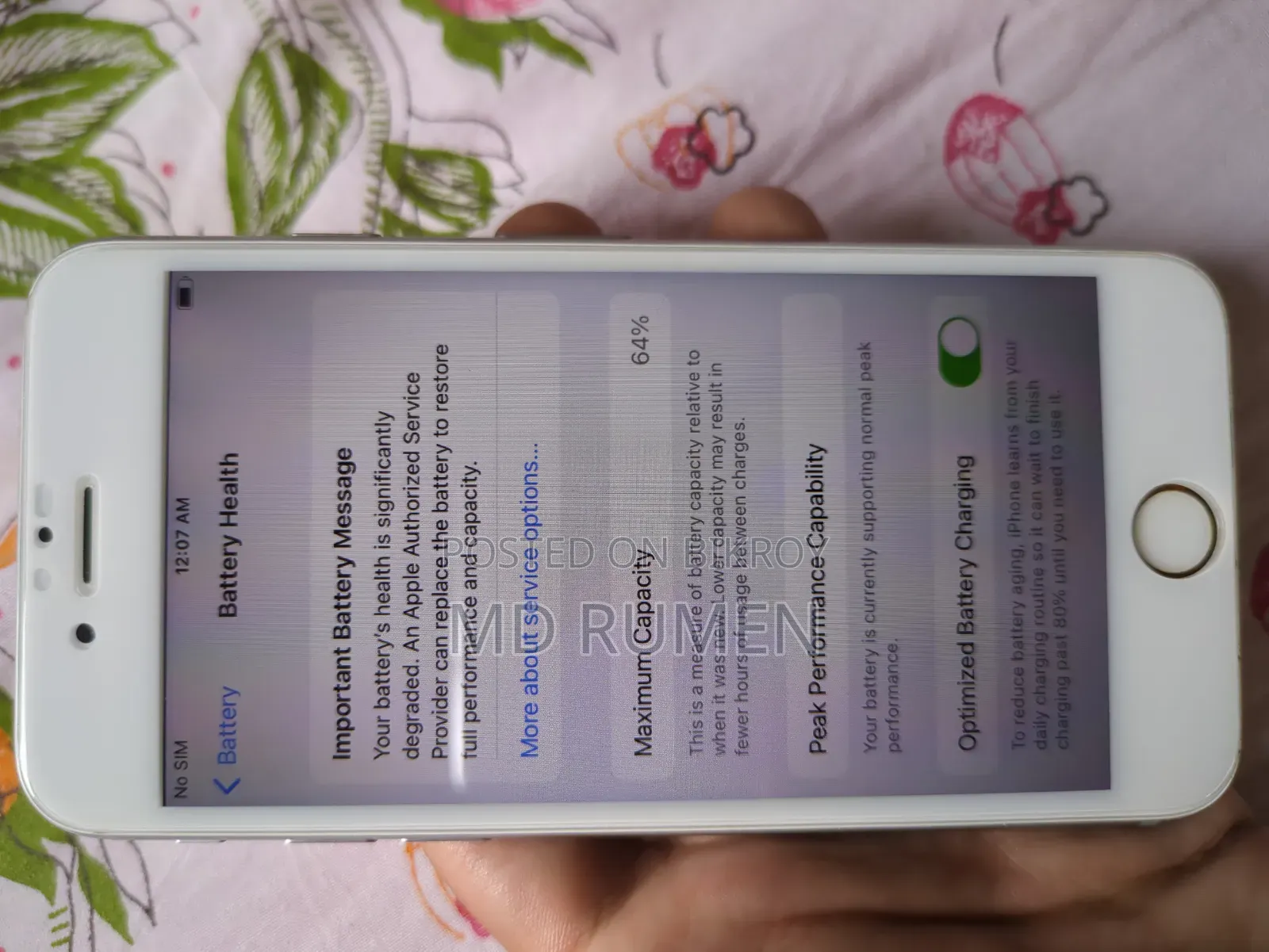 Apple iPhone 6s 128 GB Silver