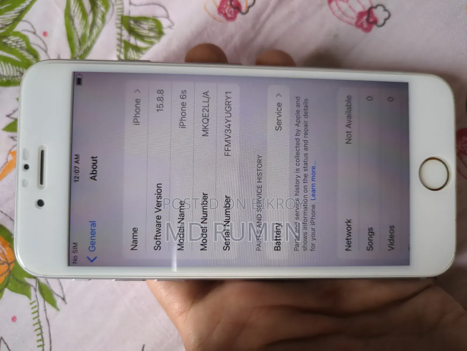 Apple iPhone 6s 128 GB Silver