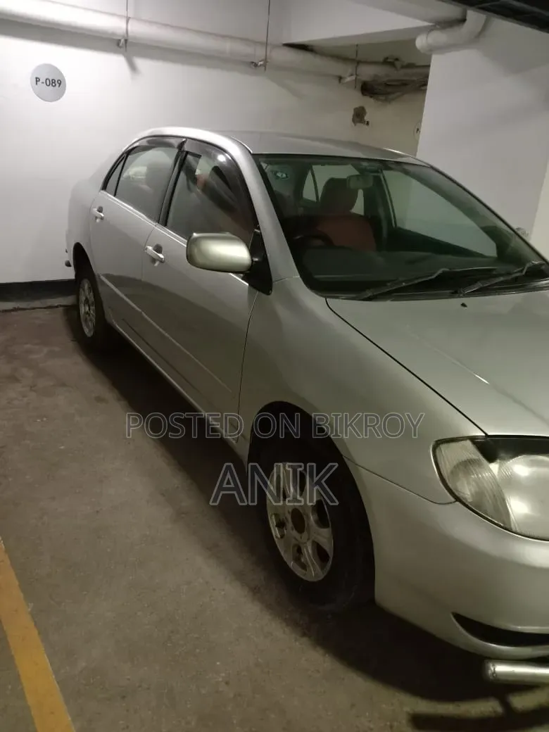 Toyota Corolla 2002 Silver