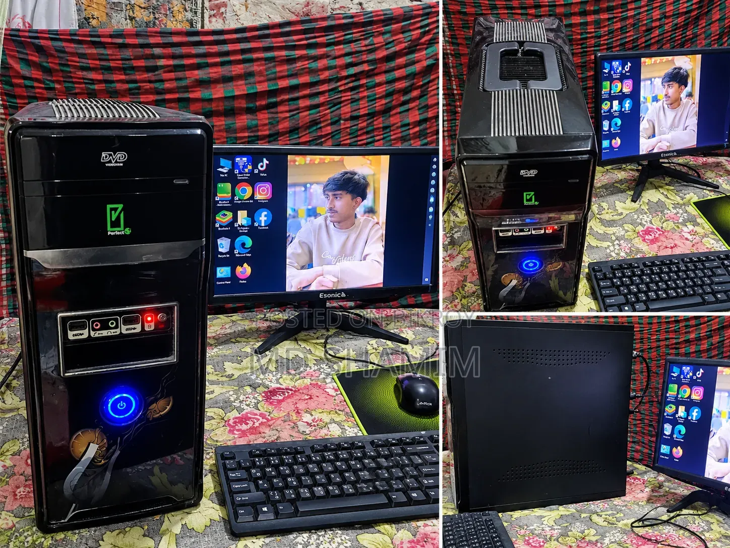 Desktop Computer 4GB Intel Core i5 SSD 128GB