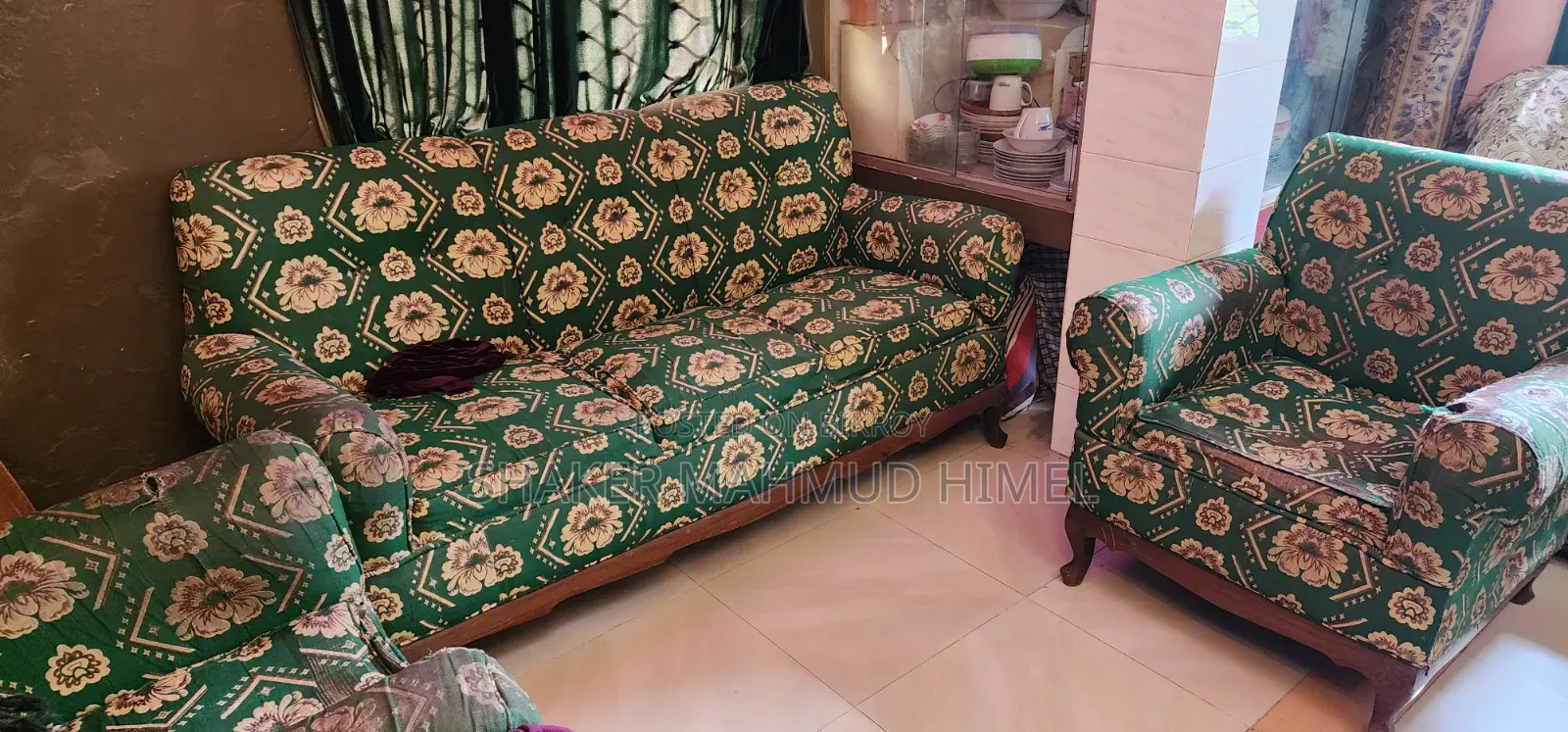 ৩:১:১ সোফা (৯৫০০/= টাকা)
