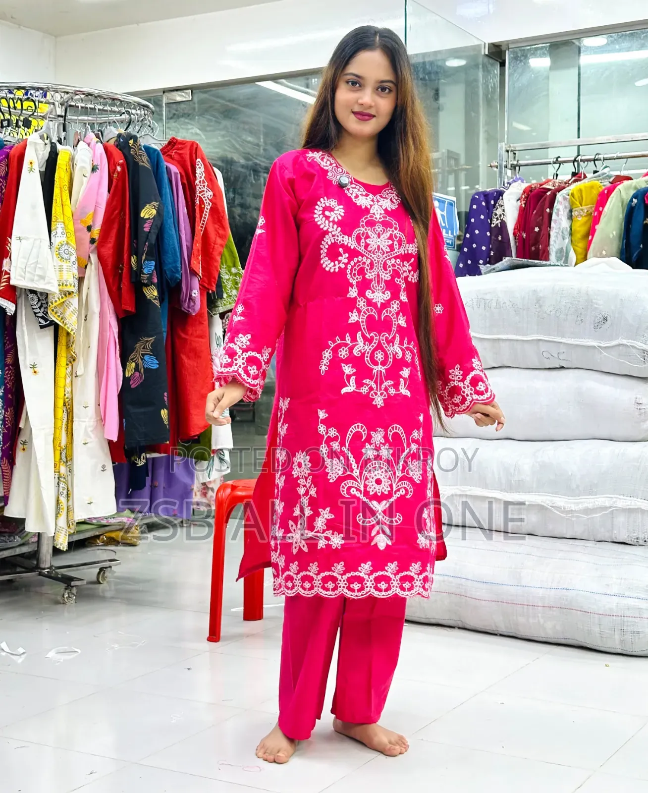 Unique Embroidered Co-Ord Set