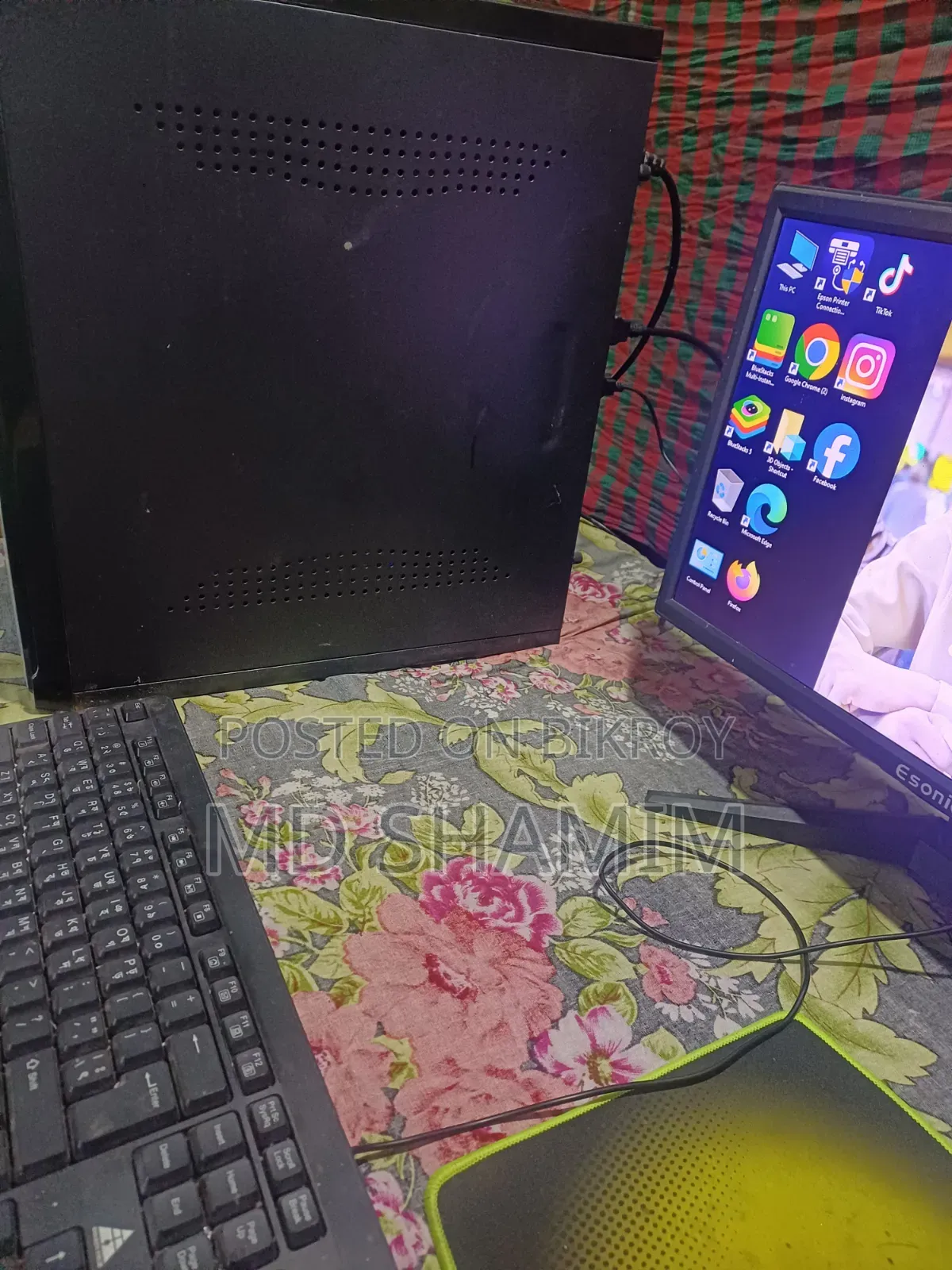Desktop Computer 4GB Intel Core i5 SSD 128GB
