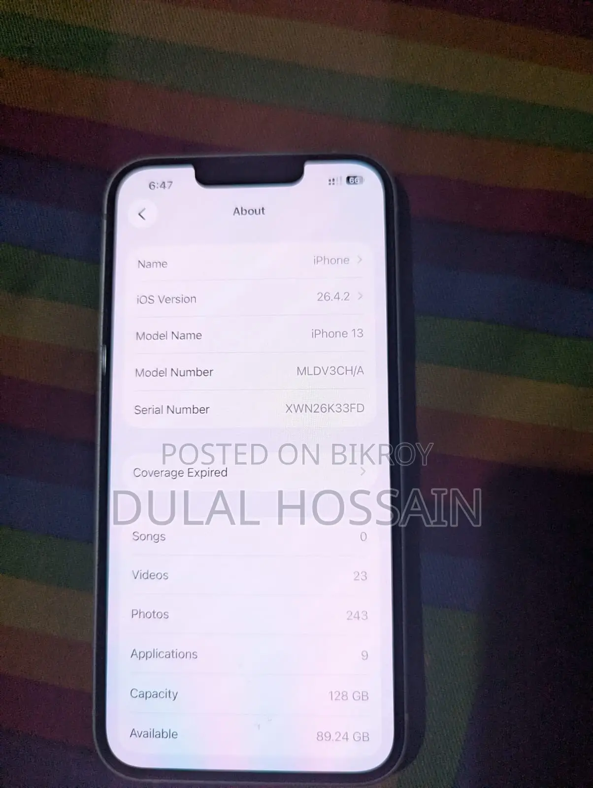 Apple iPhone 13 128 GB White