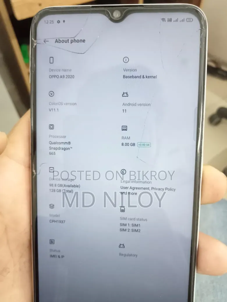 Oppo A9 128 GB White
