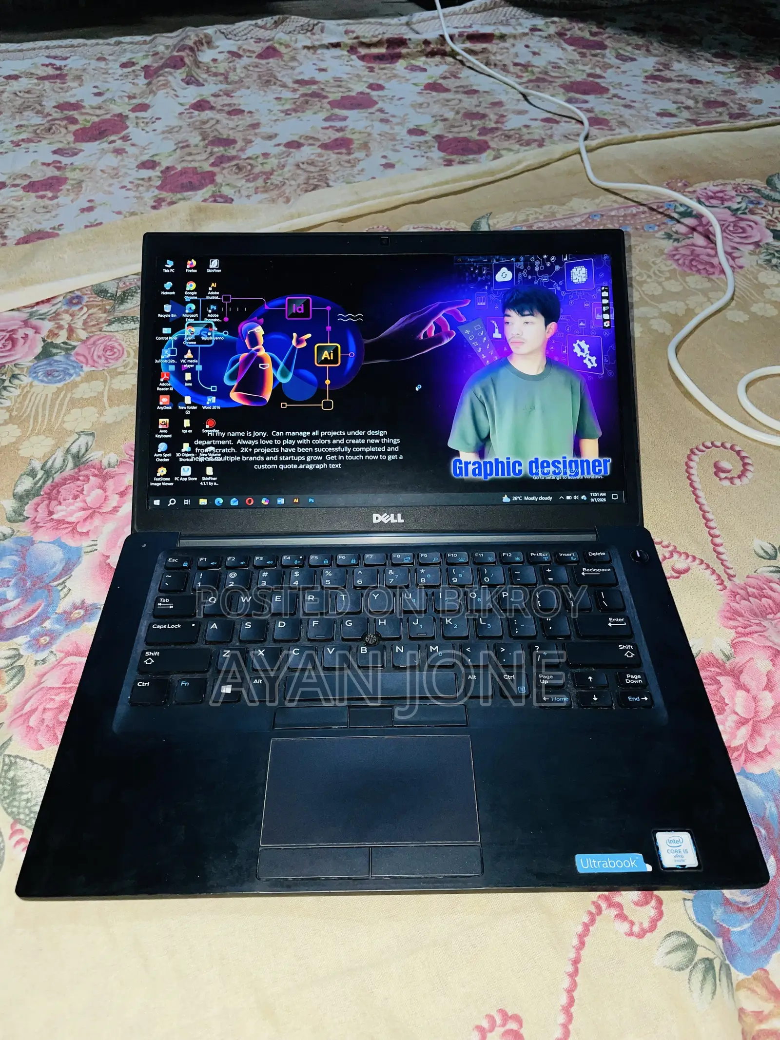 Laptop Dell Latitude 7480 8GB Intel Core I5 SSD 256GB