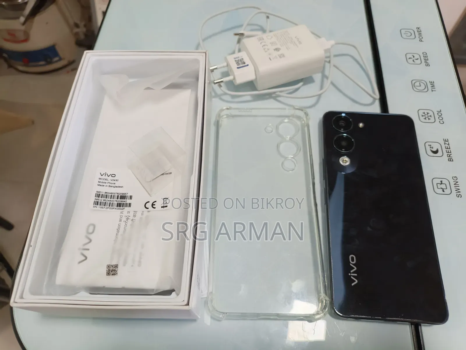 Vivo Y04 64 GB Black