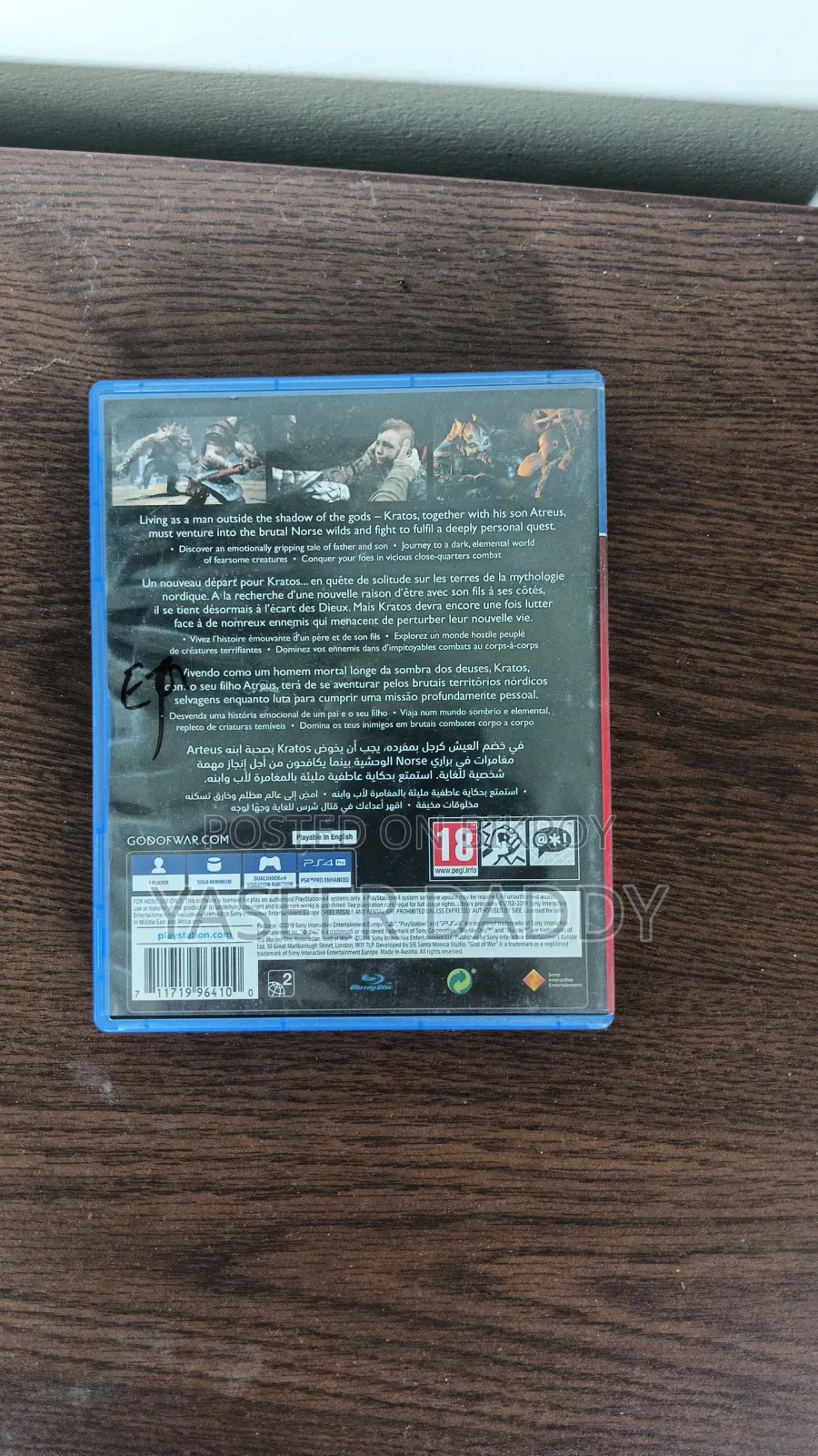 God of War 2018 Ps4