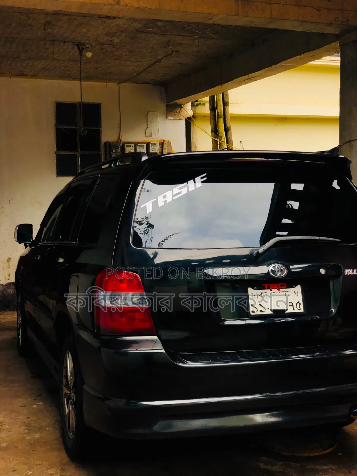 Toyota Kluger 2002 Black